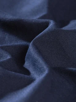 3/4 Freizeithose aus Baumwolle Navy