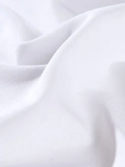 3/4 Freizeithose aus Baumwolle Weiss