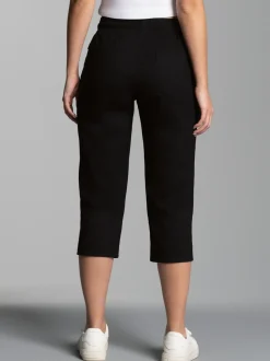 3/4 Freizeithose Schwarz