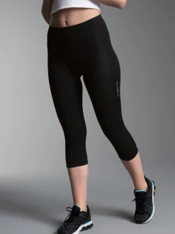3/4 Radlerhose Schwarz