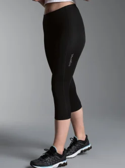 3/4 Radlerhose Schwarz