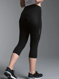 3/4 Radlerhose Schwarz
