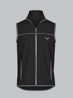 Atmungsaktive Sport-Weste Schwarz