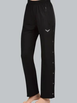 Aufknöpfbare Trainingshose Schwarz