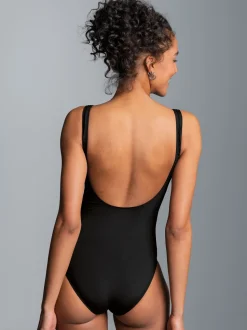 Badeanzug/Bodysuit Schwarz