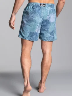 Bade-/Freizeitshorts mit Druckmotiv Efeu