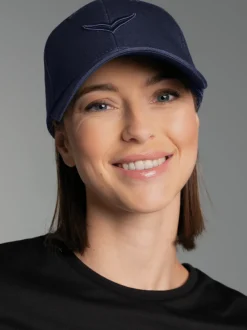 Baseballmütze mit Schwinge Navy