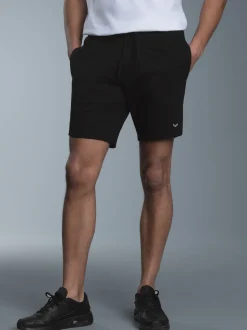 Bermuda aus 100% Baumwolle mit praktischem Kordelzug Schwarz