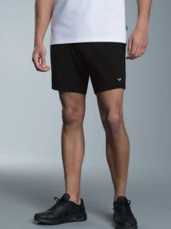 Bermuda aus 100% Baumwolle mit praktischem Kordelzug Schwarz