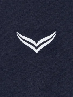 Bermuda aus Single-Jersey Navy