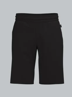 Bermuda aus Single-Jersey Schwarz