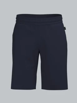 Bermuda aus Single-Jersey Navy