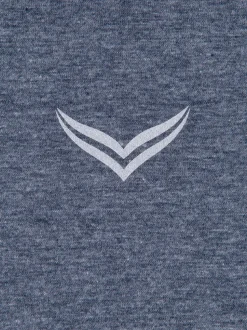 Bermuda aus Single-Jersey Steingrau-melange