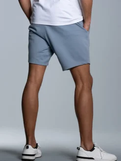 Bermuda mit praktischem Kordelzug Pearl-blue
