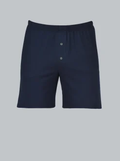 Boxershorts aus Biobaumwolle Navy