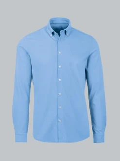 Business-Hemd aus DELUXE-Single-Jersey Horizont