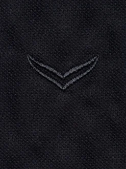 Business-Poloshirt Schwarz