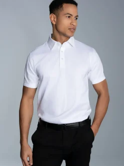 Business-Poloshirt Weiss
