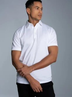 Business-Poloshirt Weiss