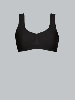 Bustier aus Polyamid/Elastan Schwarz