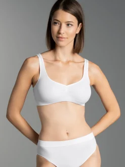 Bustier aus Polyamid/Elastan Weiss