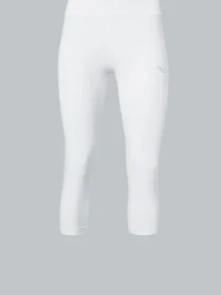 Capri-Leggings Weiss