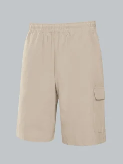 Cargo-Bermuda aus 100% Baumwolle Sand