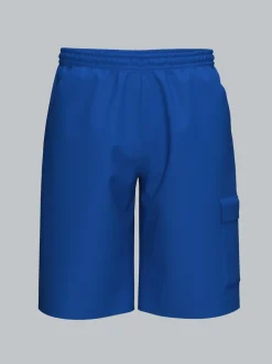 Cargo-Bermuda aus 100% Baumwolle Royal