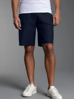 Cargo-Bermuda aus 100% Baumwolle Navy