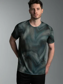 COOLMAX® Sport T-Shirt Schwarz/bunt