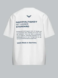Damen Heavy T Shirt aus 100% Baumwolle Weiss