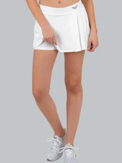 Damen Skort / Sport Hosenrock Weiss