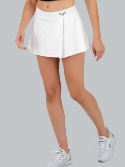 Damen Skort / Sport Hosenrock Weiss