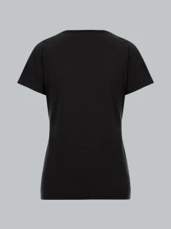 Damen T Shirt aus Biobaumwolle Schwarz
