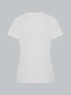 Damen T Shirt aus Biobaumwolle Weiss
