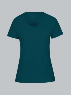 Damen T Shirt aus Biobaumwolle Saphir