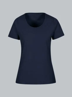 Damen T Shirt aus Biobaumwolle Navy