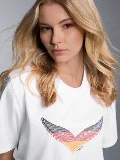 Deutschland T-Shirt Weiss