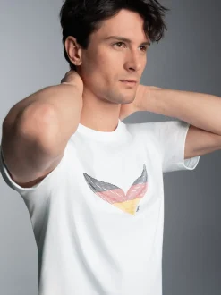 Deutschland T-Shirt Weiss
