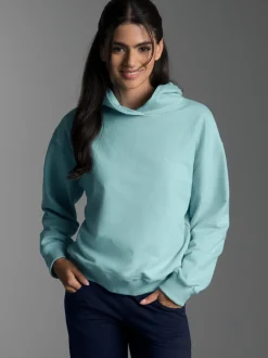 Dünner Oversize-Hoodie Gletscher