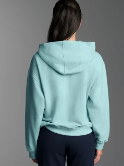 Dünner Oversize-Hoodie Gletscher