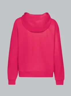 Dünner Oversize-Hoodie Koralle