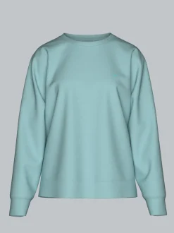Dünnes Sweatshirt in weicher Qualität Gletscher