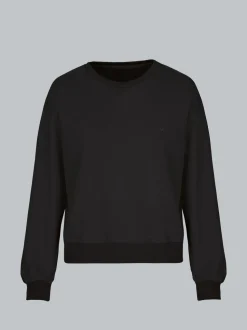 Dünnes Sweatshirt Schwarz