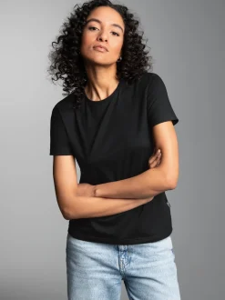 Essential Tee Slimline Schwarz