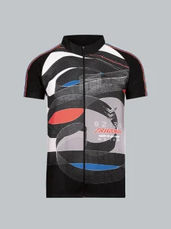 Fahrradjacke aus atmungsaktivem Material Schwarz