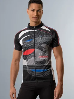 Fahrradjacke aus atmungsaktivem Material Schwarz