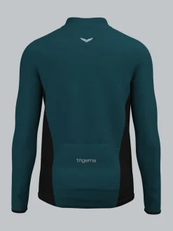 Fahrradjacke mit 3-Teiliger Rückentasche Saphir