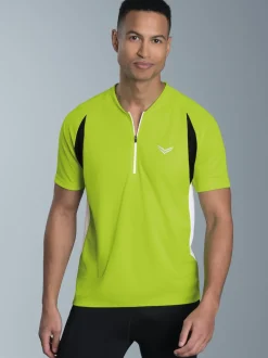 Fahrradtrikot mit praktischer Rückentasche Lemon