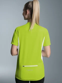 Fahrradtrikot mit praktischer Rückentasche Lemon